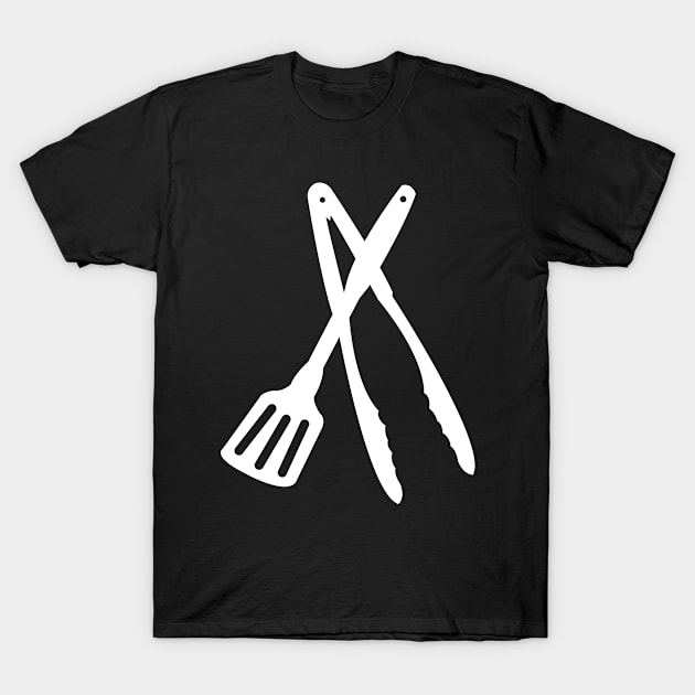 Grilling Tools BBQ Barbeque T-Shirt by CreativeGiftShop